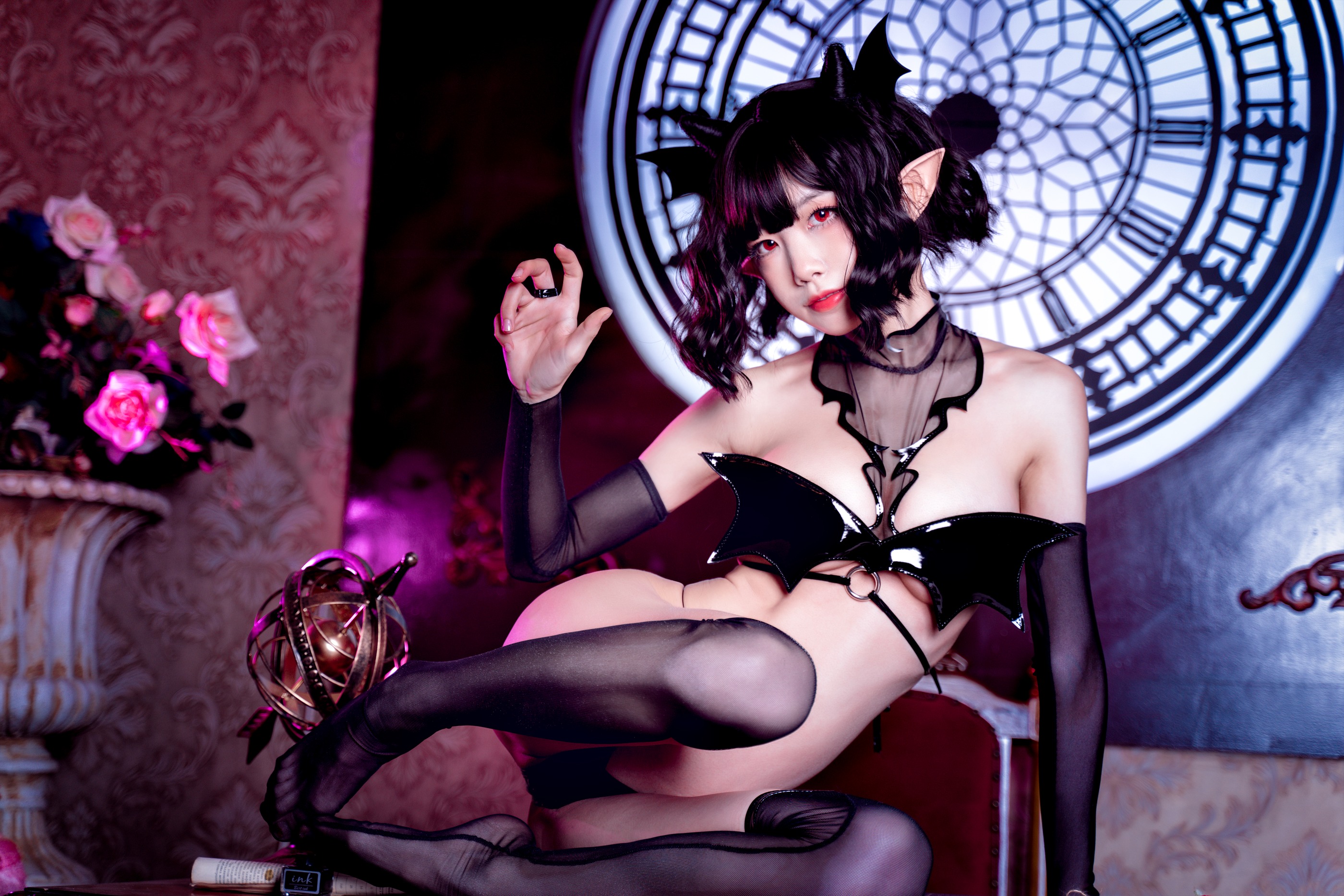 图片[1]-水淼Aqua – NO.030 恶魔妹妹 [31P]-XikXak